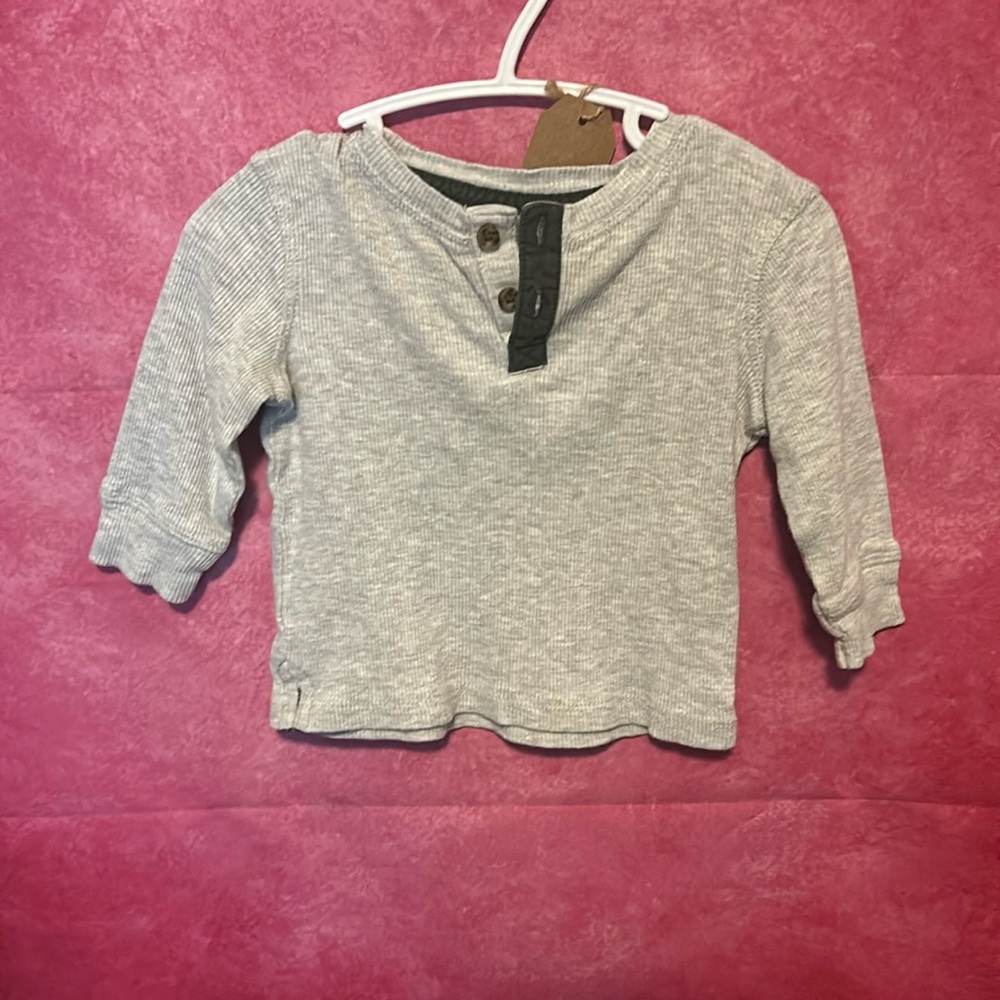 (3 for $15) 3-6 Month Baby Thermal Top